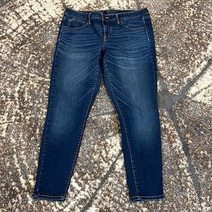 Mossimo mid rise Jeggings Dark wash blue Jeans